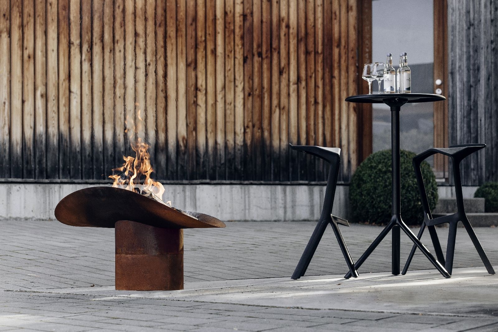 Höfats Ellipse Vuurschaal Cortenstaal 1100 x 570 x 360 mm