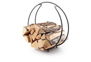 FireGlobe Barbecue Brandhout Houder - Haardopslag