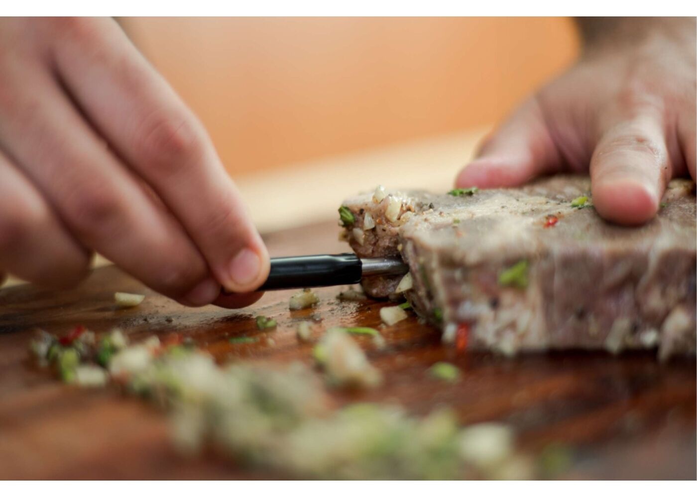 The MeatStick - Draadloze vlees thermometer BBQ