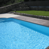 Elbe Sbg 150 Gewapende Zwembadfolie Licht Blauw