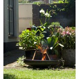 MOODZ vuurschaal met voet en hendel