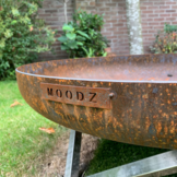 MOODZ vuurschaal onderstel ster RVS