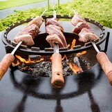 Bonfeu Skewer ring voor plancha