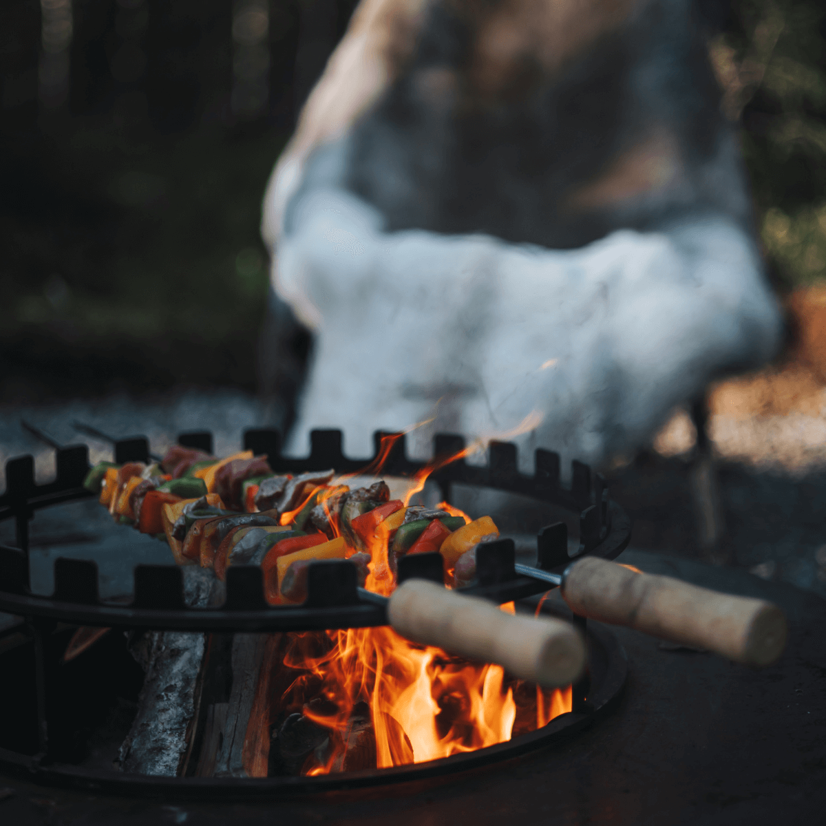 Bonfeu Skewer ring voor plancha