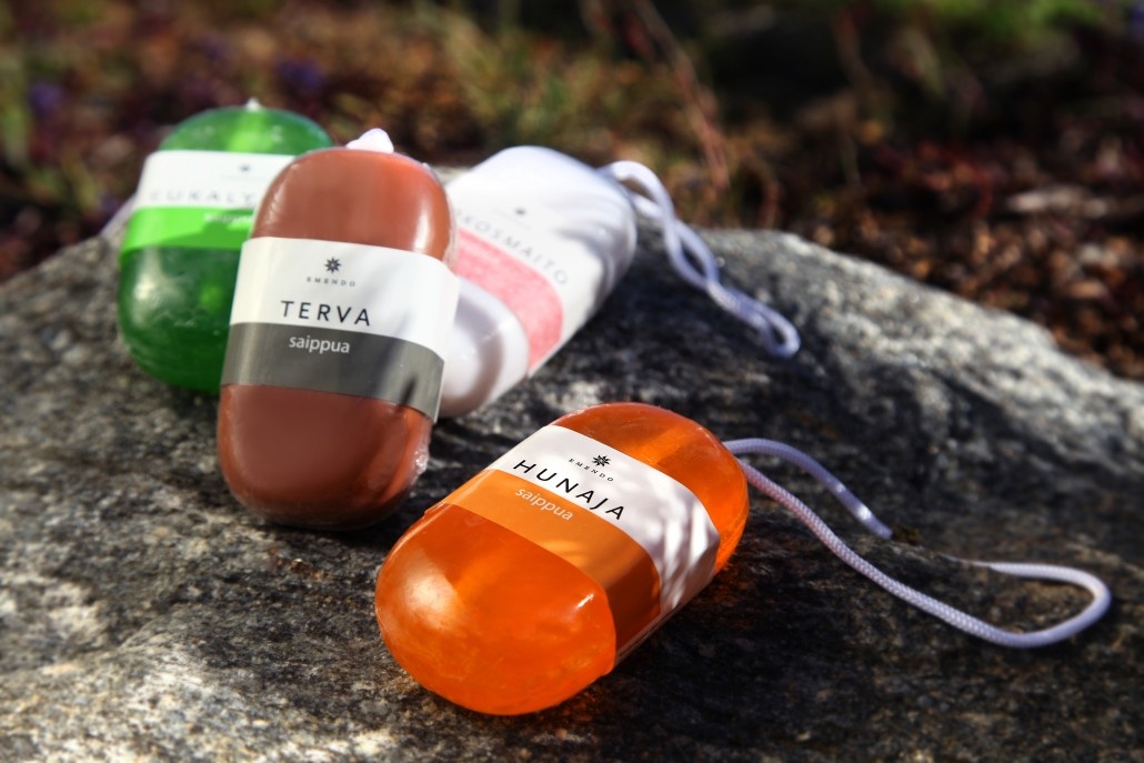 Emendo Honingzeep met touw 180 gram