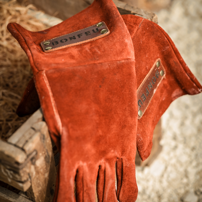 Bonfeu leren handschoenen