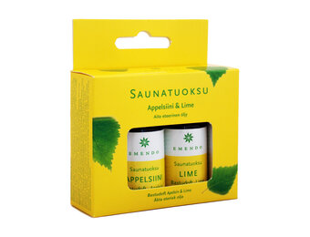 Emendo Sauna geuren Sinaasappel & Limoen 2 x 10 ml