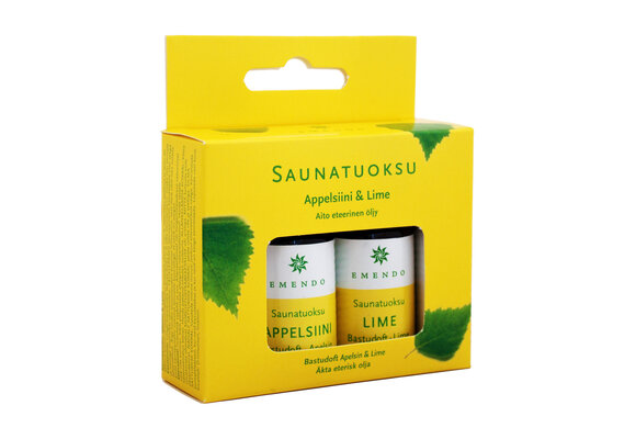 Emendo Sauna geuren Sinaasappel & Limoen 2 x 10 ml
