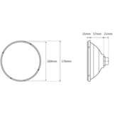 Seamaid vervangingslamp ecoproof wit