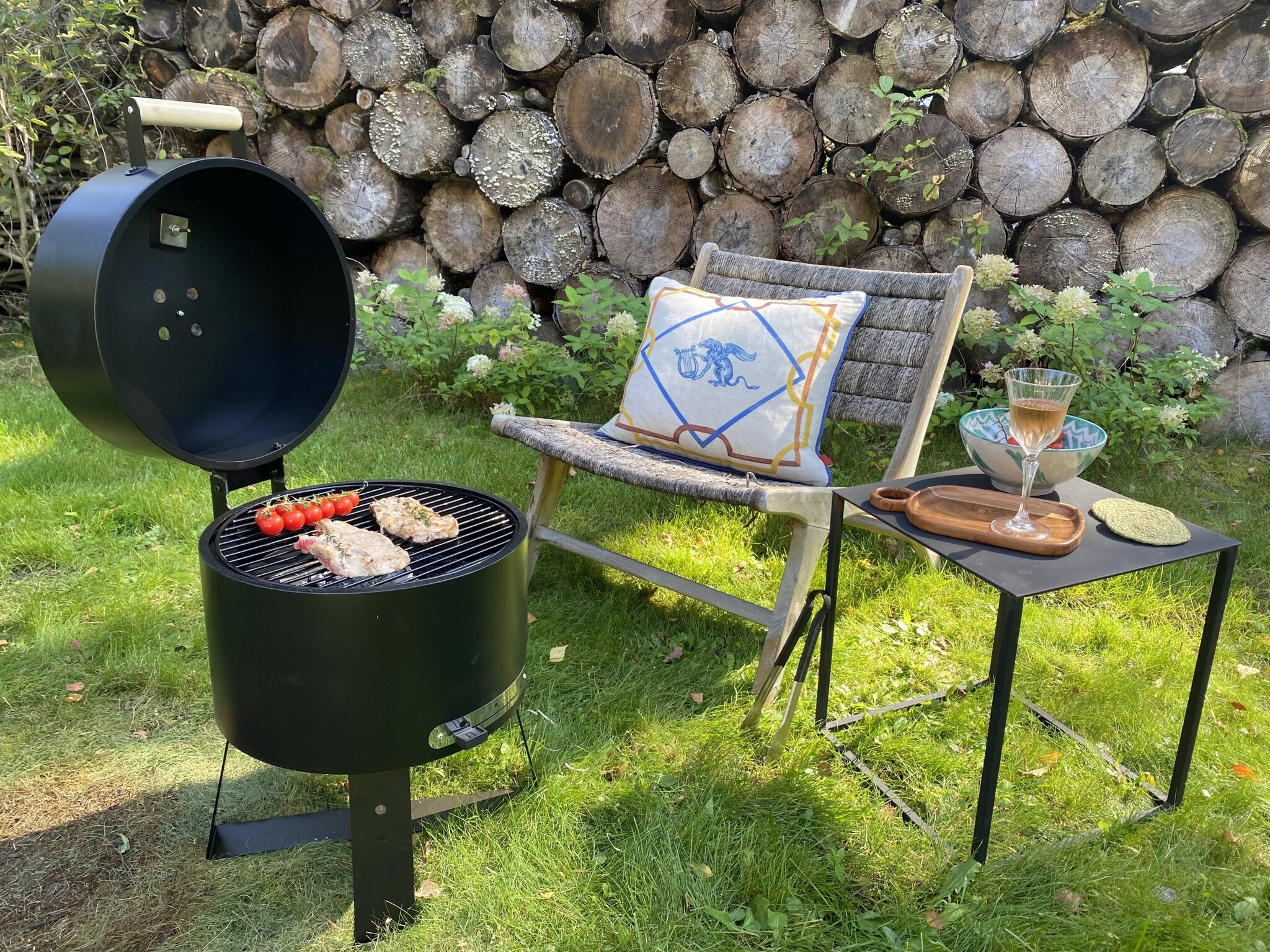 HEAT houtskool BBQ Braten