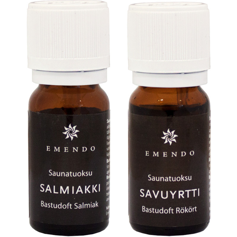 Emendo Sauna geuren Salmiak & Rookkruid 2 × 10 ml