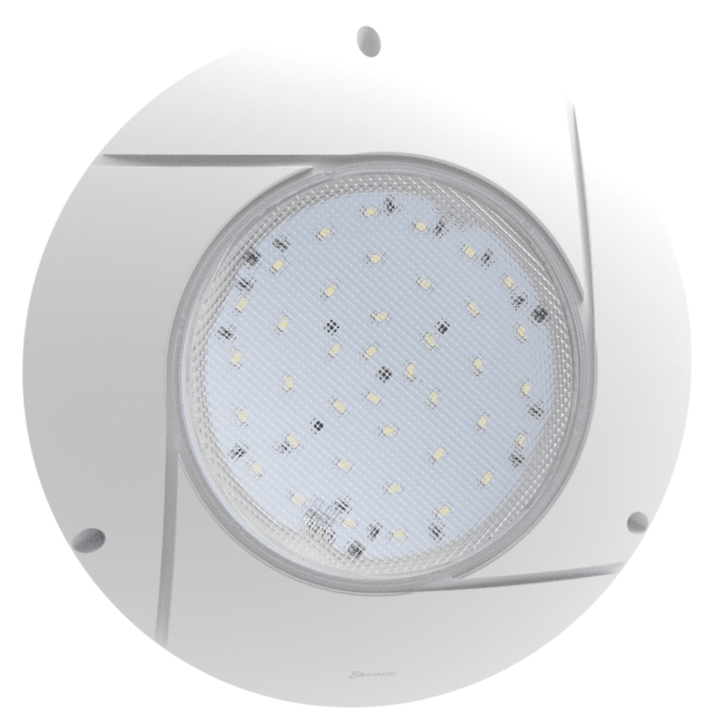 Seamaid zwembadlamp - koud wit - plat model