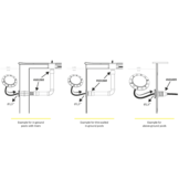 Seamaid zwembadlamp - RGB - plat model