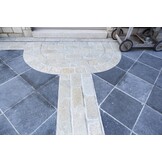 Randsteen afgeronde neus - Tandur Yellow