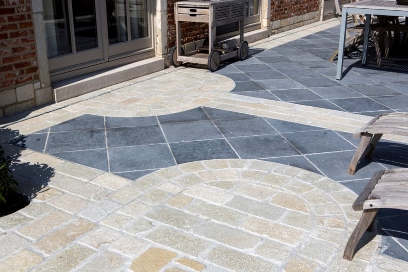 Randsteen afgeronde neus - Tandur Yellow