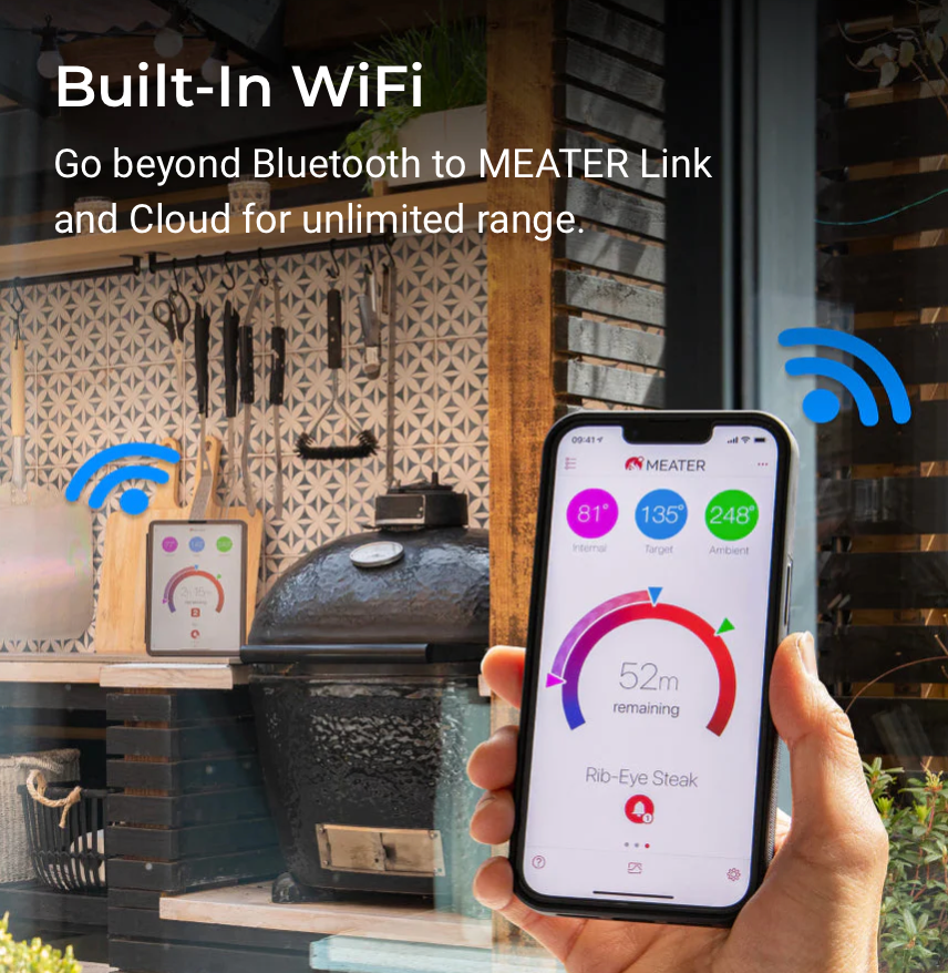 Meater Pro  XL Volledig  Draadloze BBQ thermometer