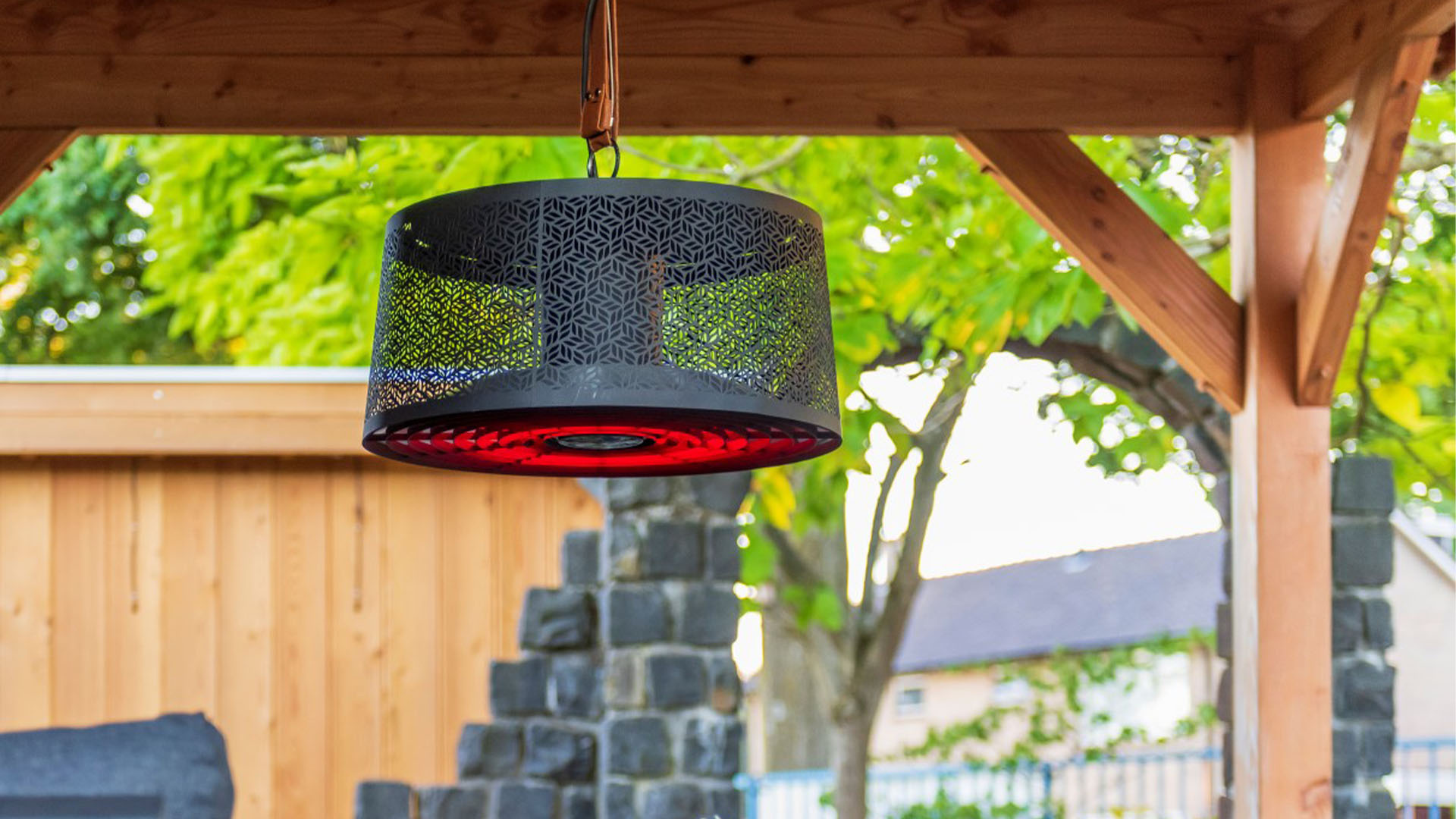 Sunred terras verwarmer Moderna Artix Hangend