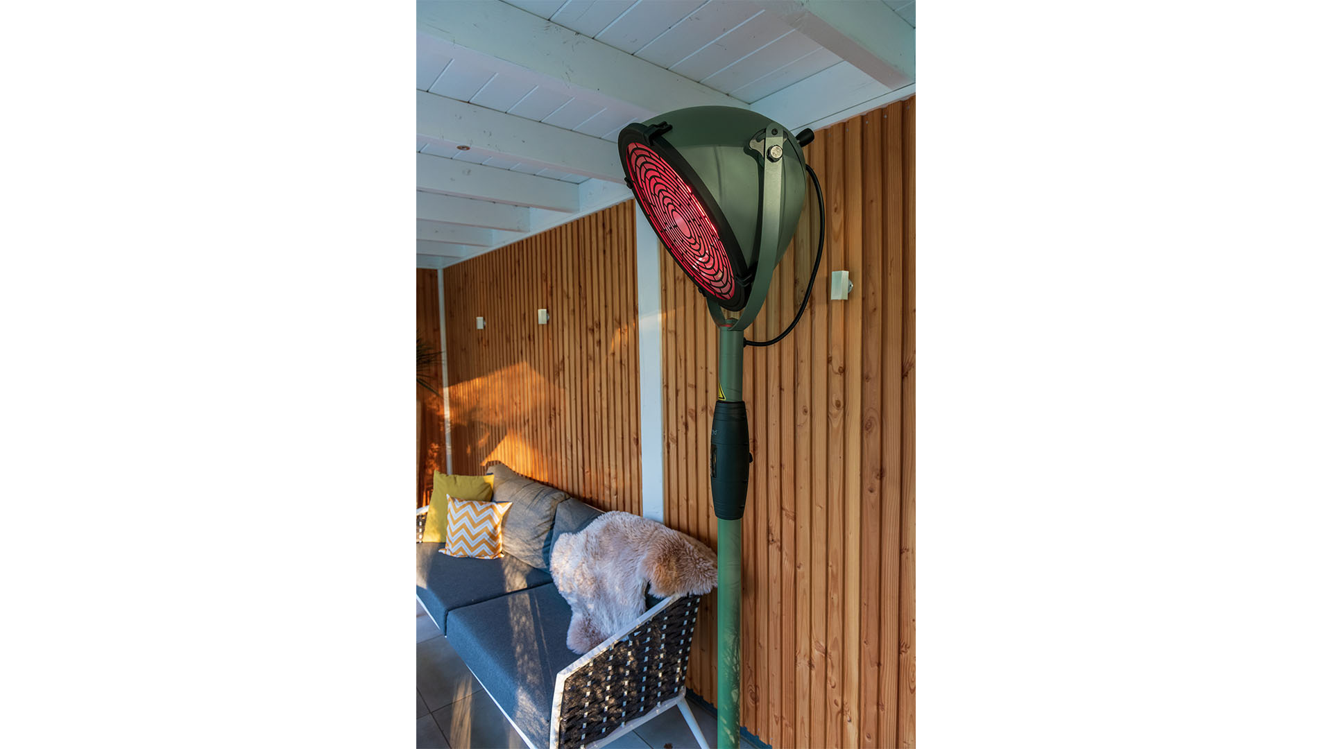 Sunred Indus terras verwarmer staand