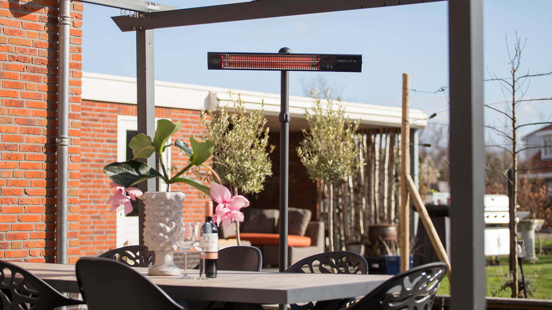 Sunred Terrasverwarmer staand 2500W