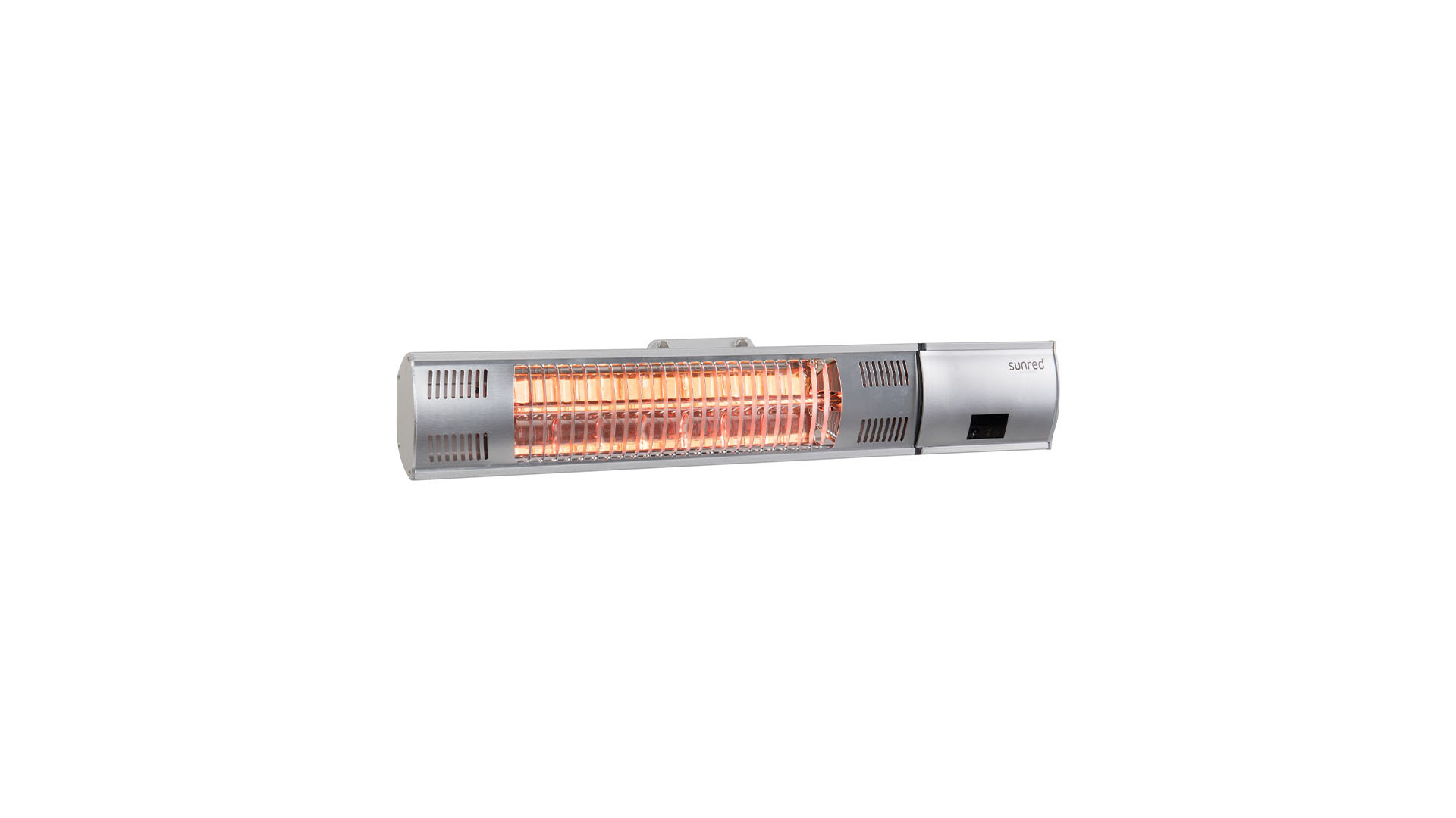 Sunred terrasverwarmer Ultra Zilver wand