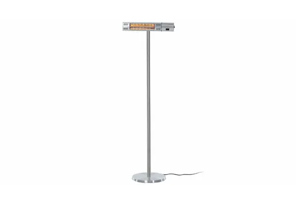 Sunred terrasverwarmer Ultra Zilver staand
