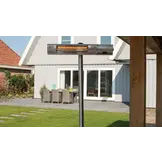 Sunred terrasverwarmer Ultra Zilver staand