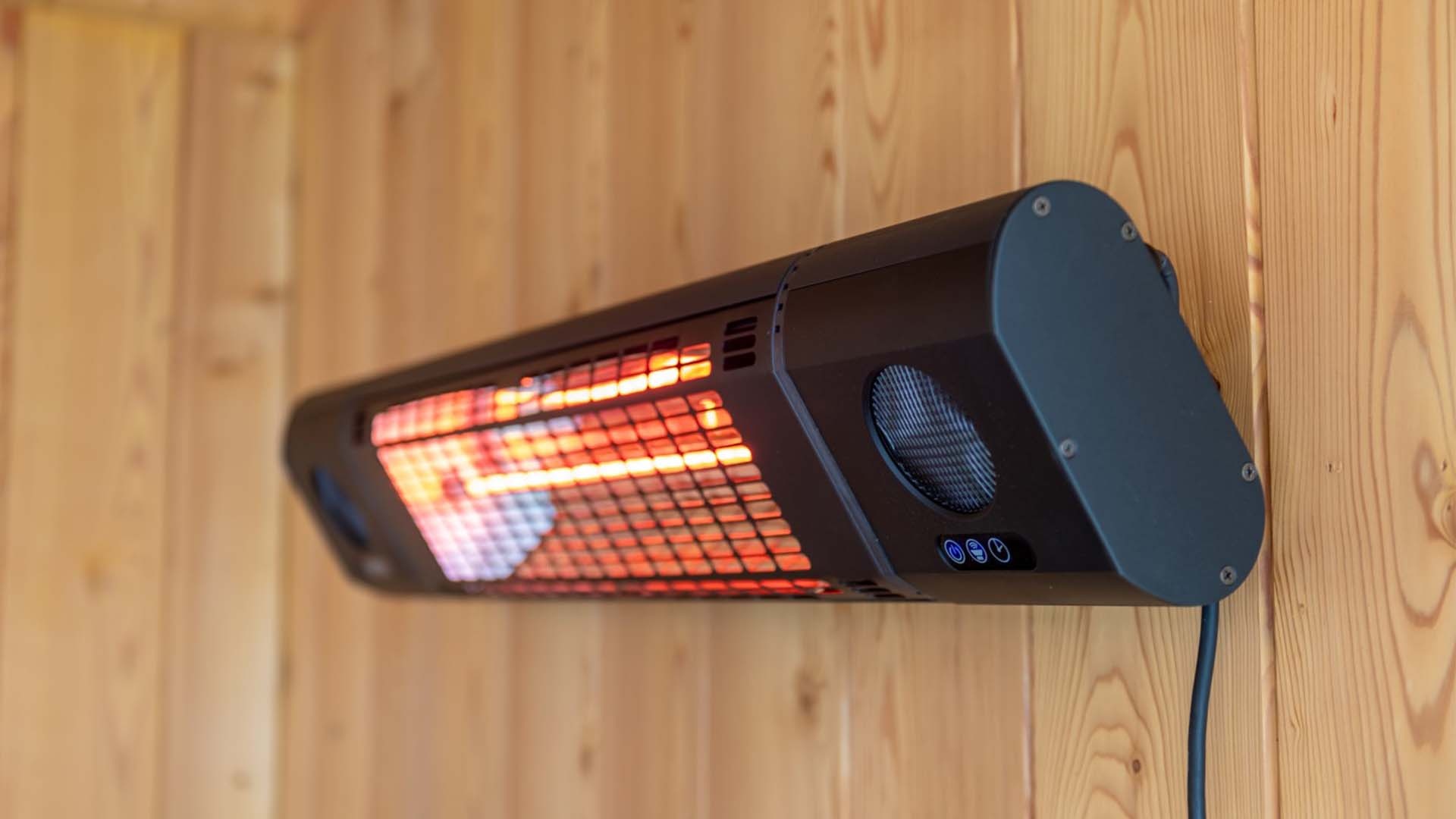 Sunred terrasverwarmer Sun and Sound 2000W