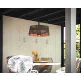 Sunred terrasverwarmer Artix Corda hangend