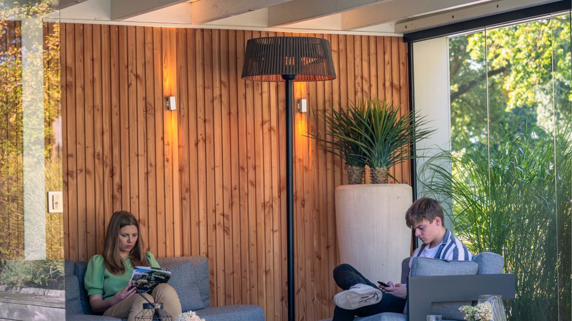 Sunred terrasverwarmer Artix Corda staand