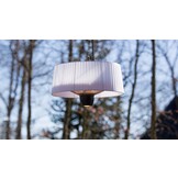 Sunred terrasverwarmer Artix Wit hangend