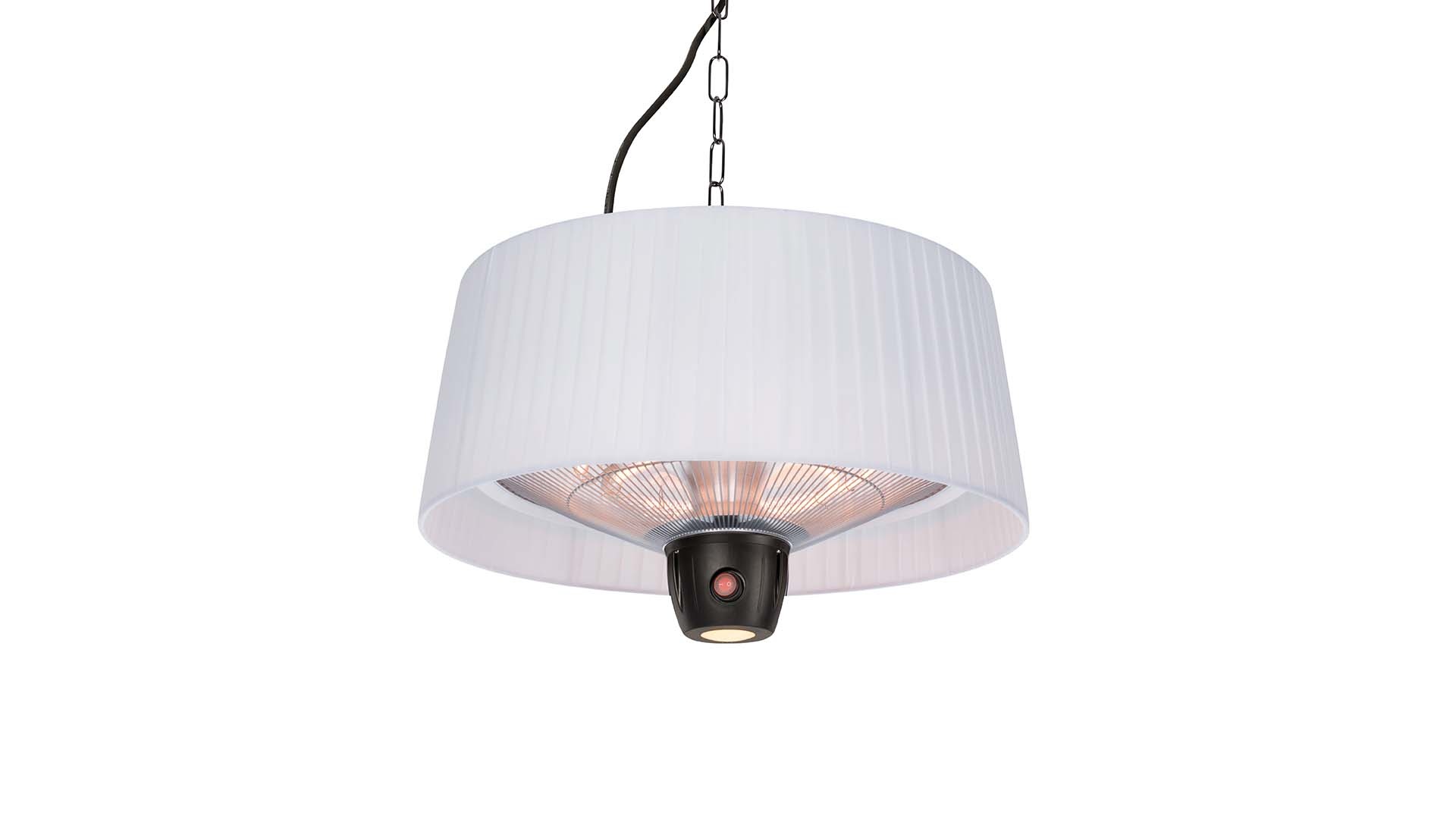 Sunred terrasverwarmer Artix Wit hangend