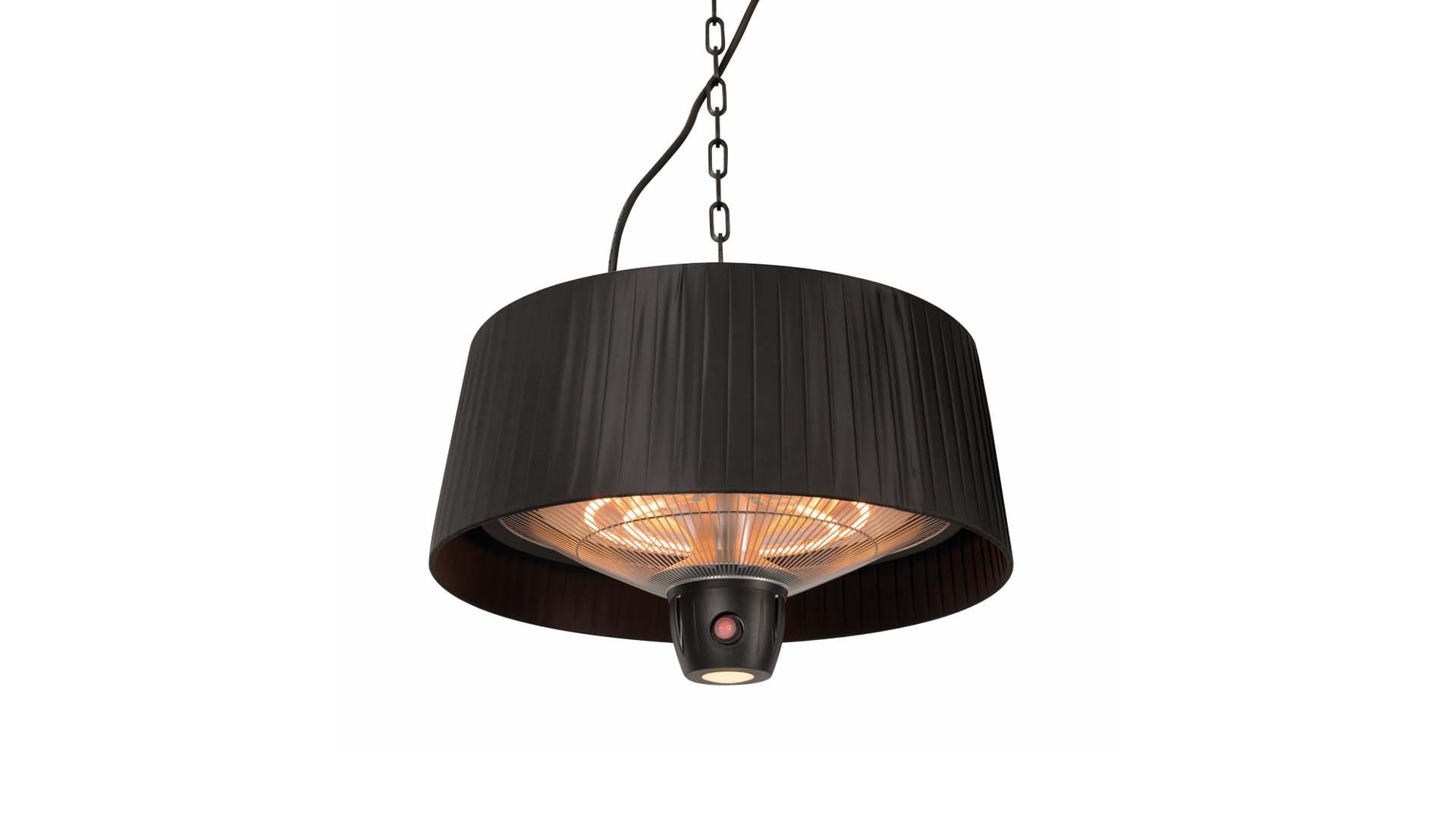 Sunred terrasverwarmer Artix Compact Zwart Hangend