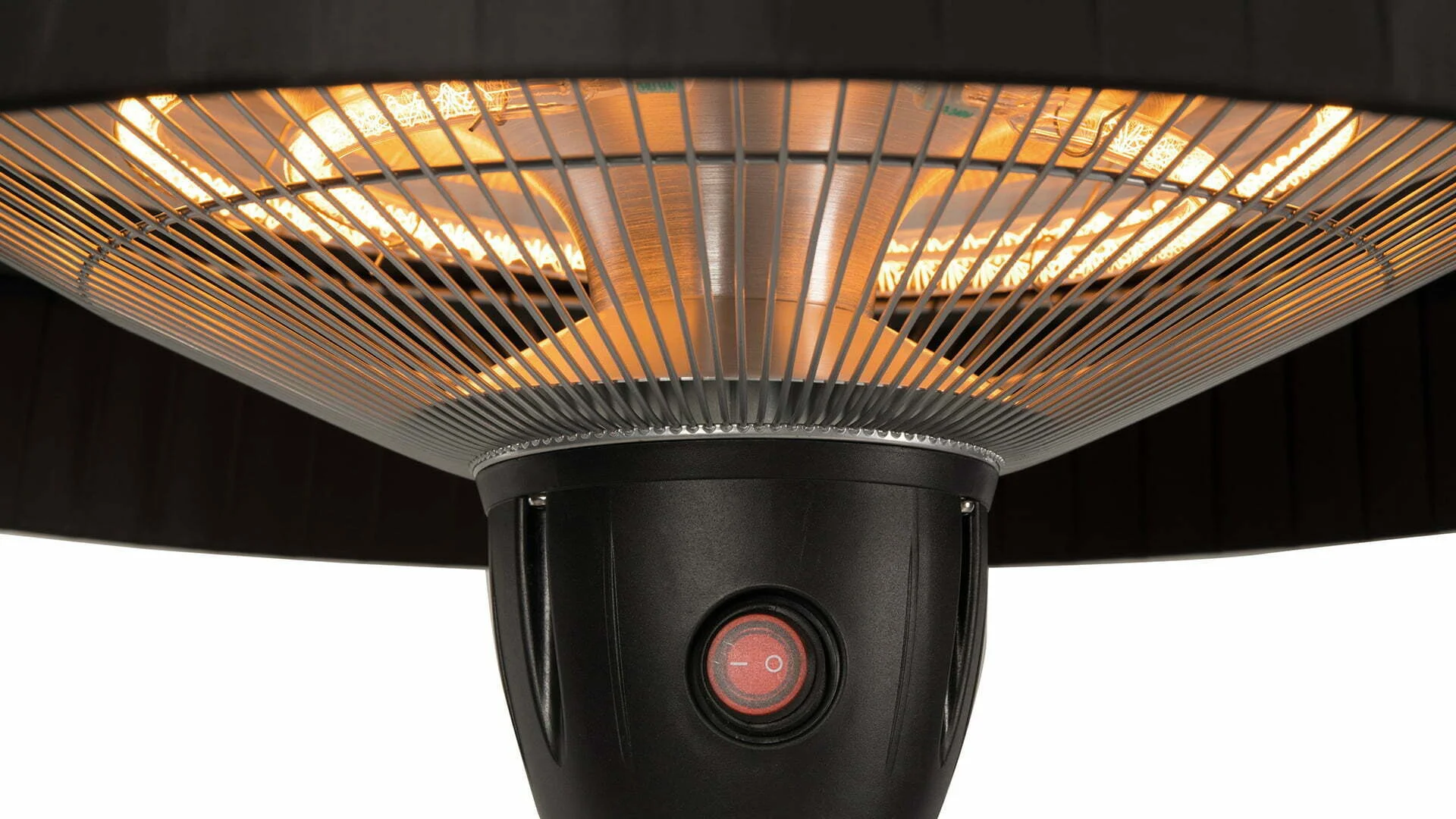 Sunred terrasverwarmer Artix Compact Zwart Hangend