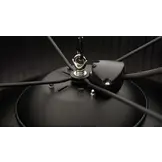 Sunred terrasverwarmer Artix Compact Zwart Hangend