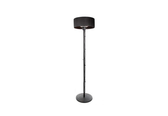 Sunred terrasverwarmer Artix Compact Zwart staand