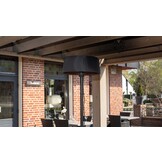 Sunred terrasverwarmer Artix Compact Zwart staand