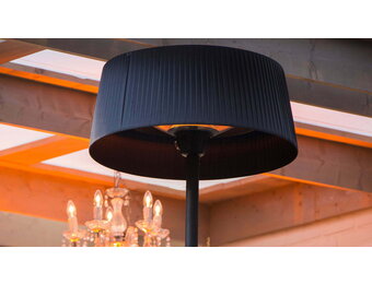 Sunred Artix Bright terrasverwarming staand - Zwart