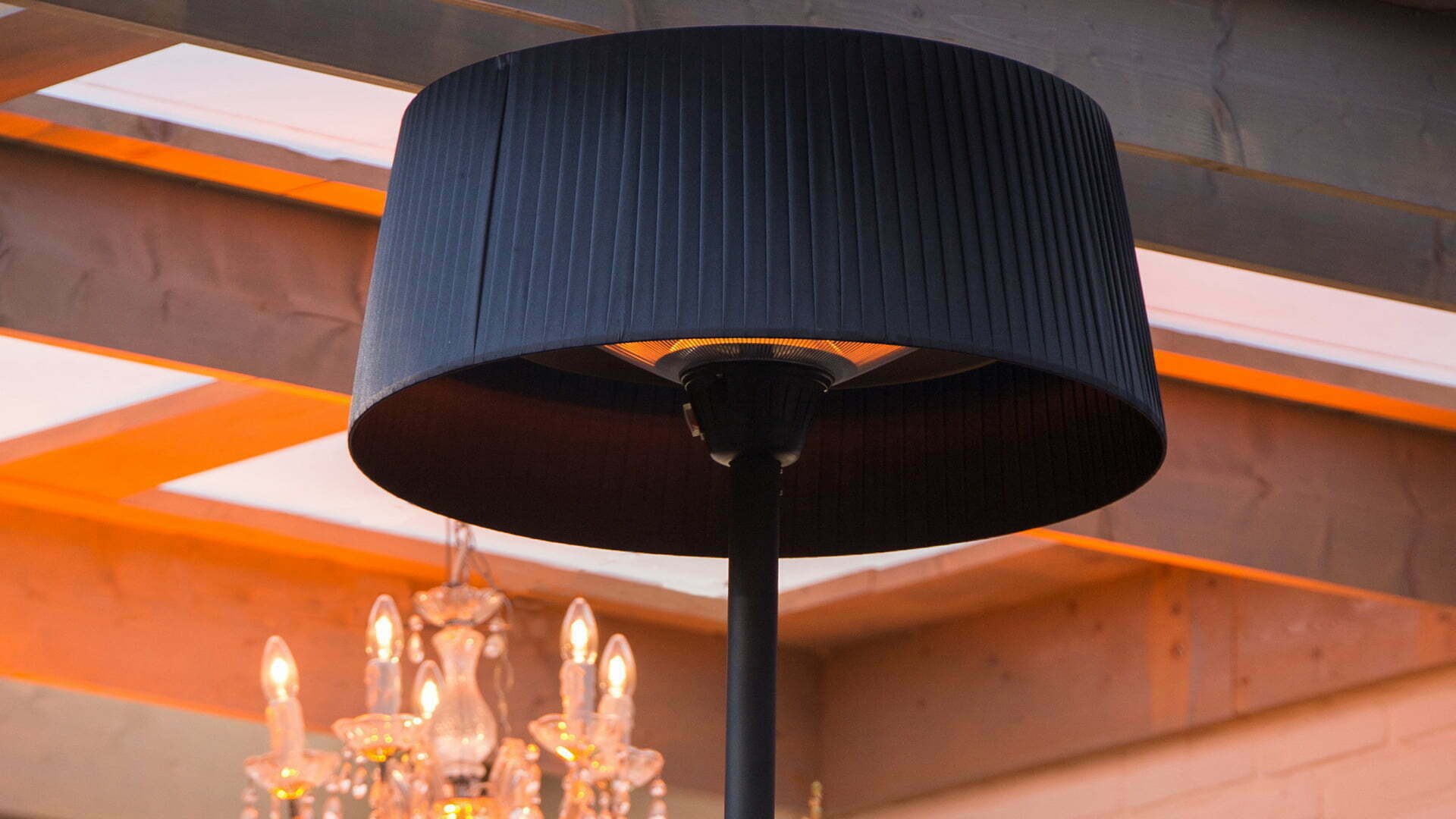Sunred Artix Bright terrasverwarming staand - Zwart