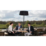 Sunred Artix Bright terrasverwarming staand - Zwart