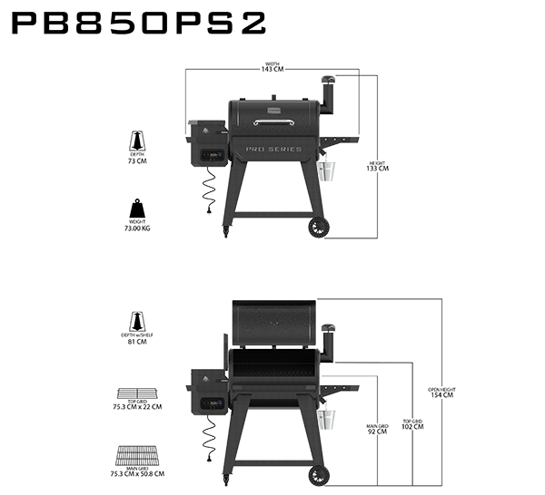 Pit Boss Pro Series 850  | Pellet BBQ