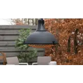 Sunred verwarmer Indus Bright ll hangend - zwart