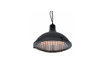 Sunred verwarmer Indus Bright ll hangend - zwart