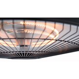 Sunred verwarmer Retro Bright hangend - zwart