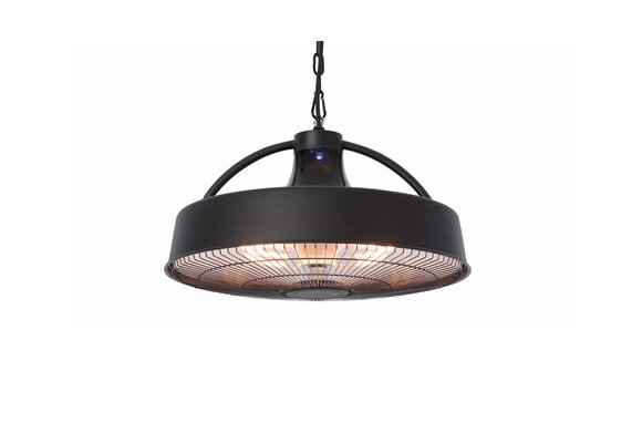 Sunred verwarmer Retro Bright hangend - zwart