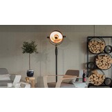 Sunred verwarmer Retro Bright staand - zwart