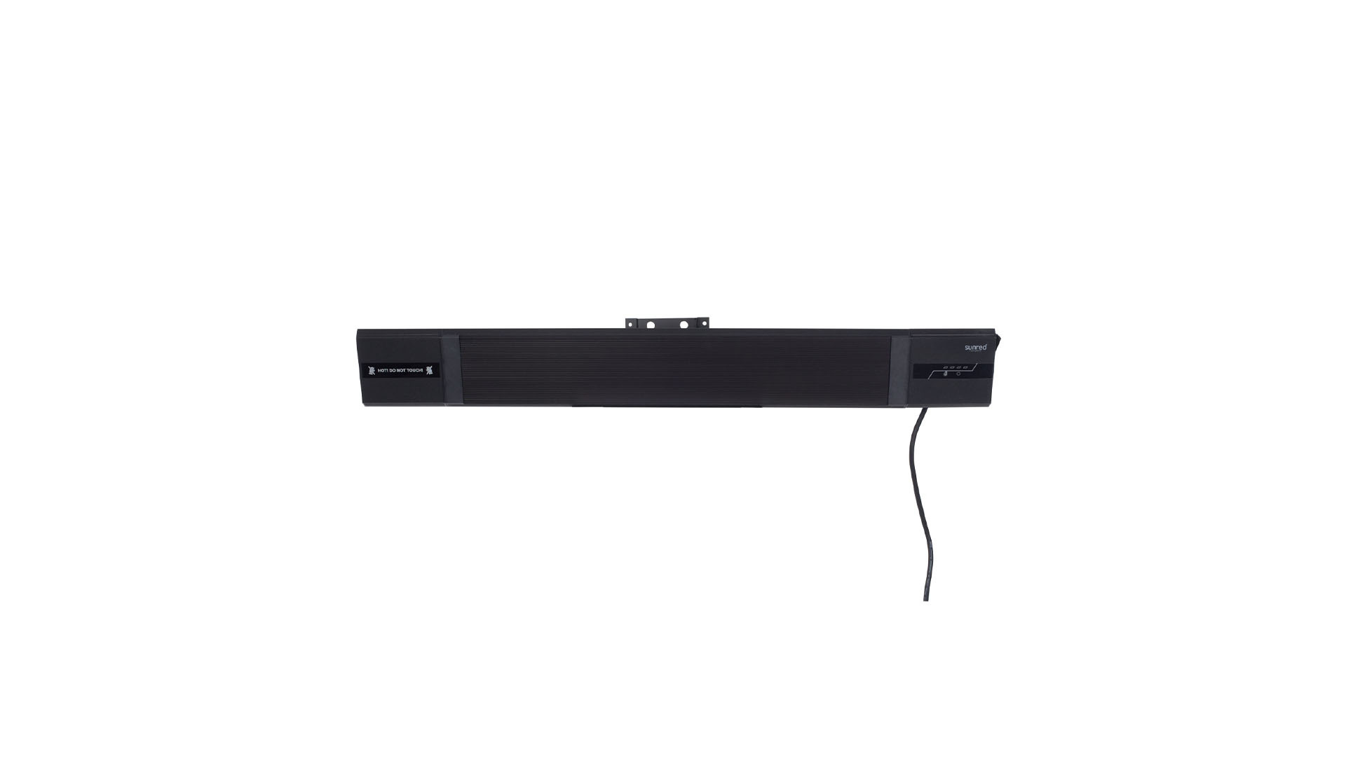 Sunred verwarmer Nero Wall hangend - zwart