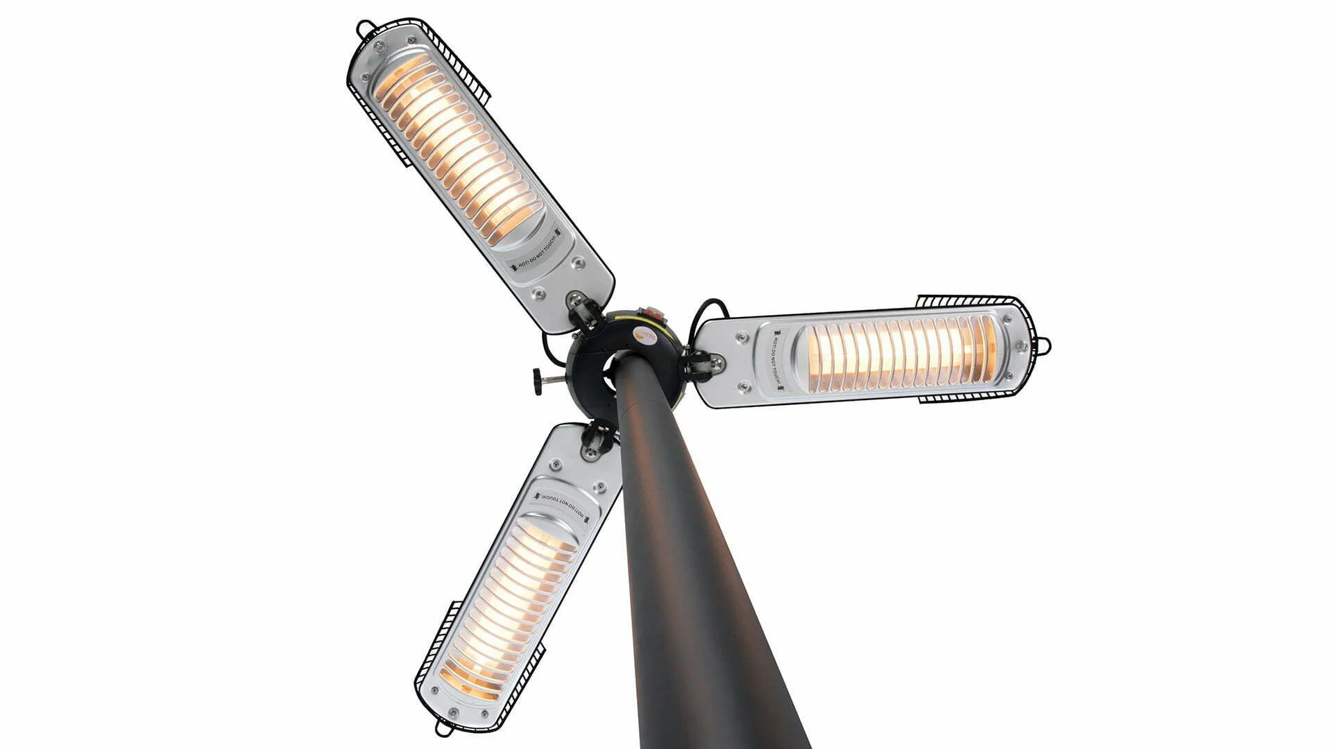 Sunred verwarmer Bright Parasol - zwart/zilver