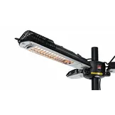 Sunred verwarmer Bright Parasol - zwart/zilver