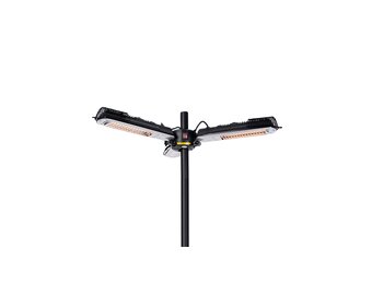 Sunred verwarmer Bright Parasol - zwart/zilver