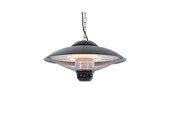 Sunred verwarmer Sirius Bright hangend - zwart